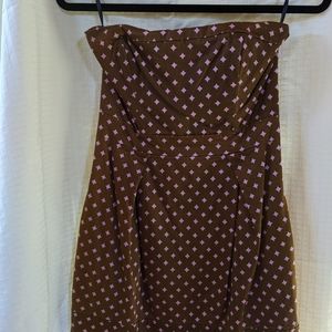 French connection gold dress